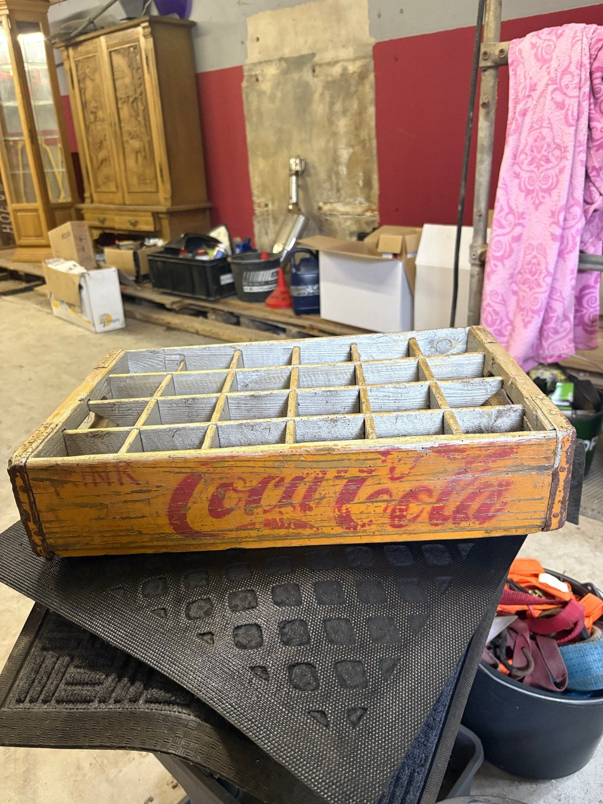 Vintage Coca-Cola houten krat - Decoratief en functioneel, Ophalen